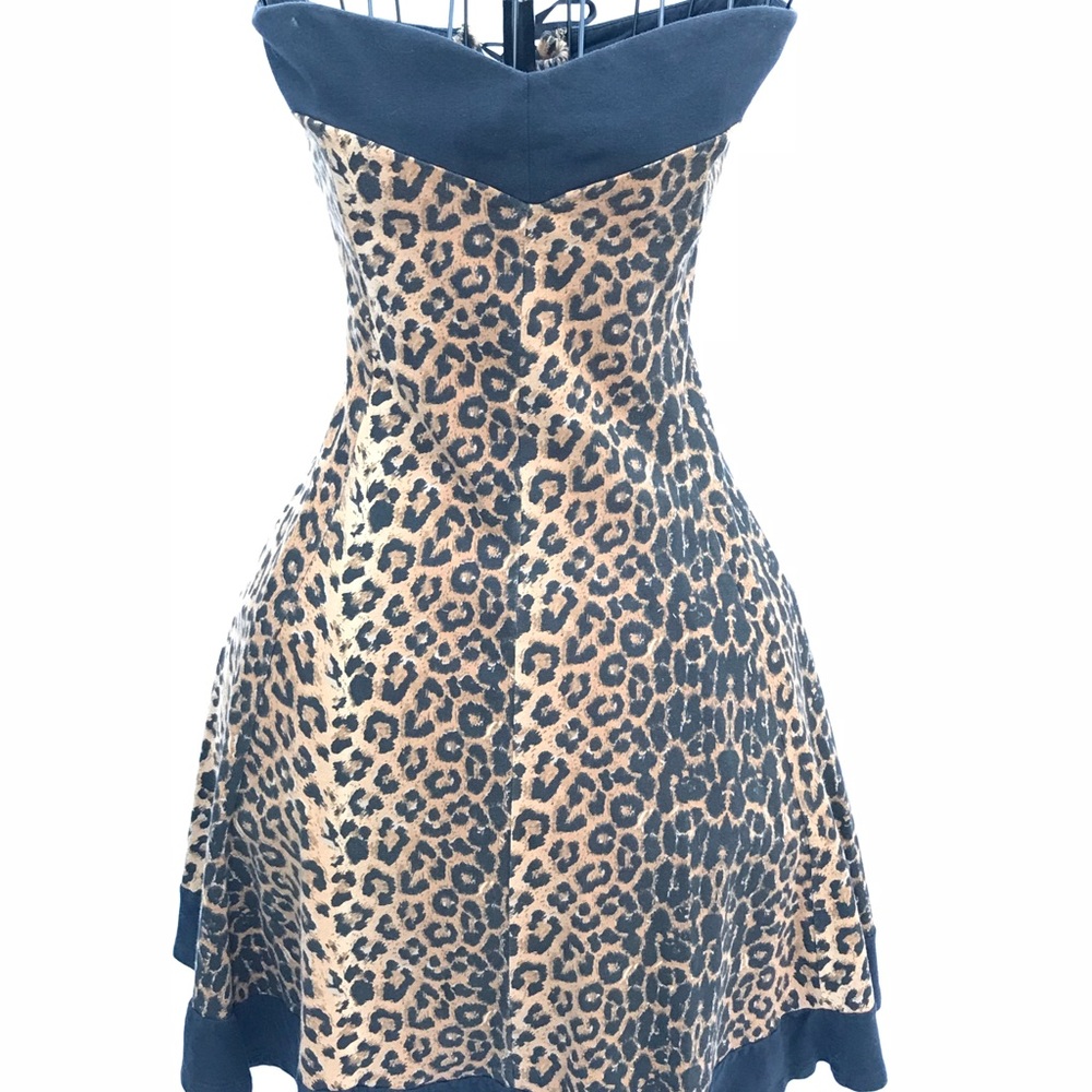 Xl Leopard print corset back